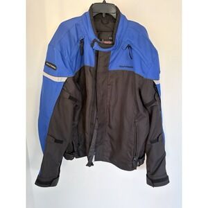 TourMaster Jett Series 3 M XXL / 48 Motorcycle Jacket Black & Blue